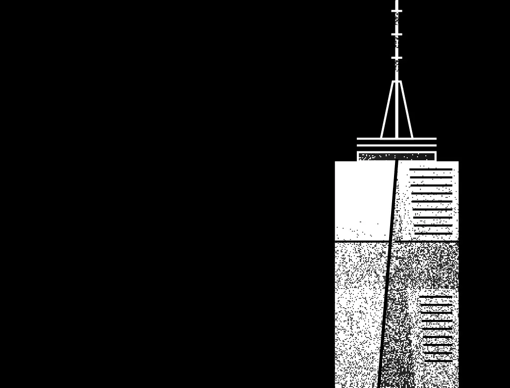 New York City building artwork